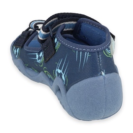 Scarpe da bambino Befado gialle 250P100 blu 2