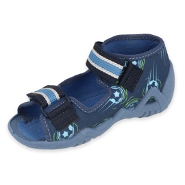 Scarpe da bambino Befado gialle 250P100 blu 1