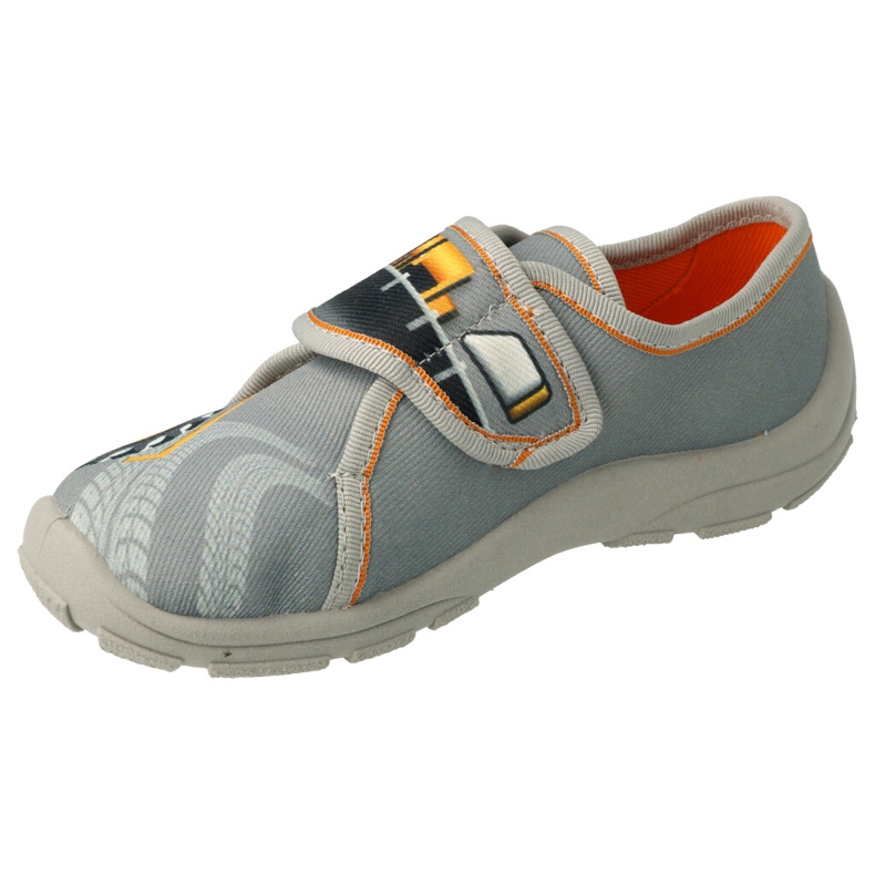 Scarpe per bambini Befado 009X015 nero grigio giallo 1
