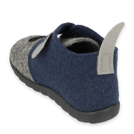 Scarpe per bambini Befado 526P080 blu navy grigio 1