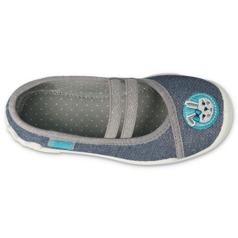 Scarpe per bambini Befado 116Y298 blu navy grigio 1