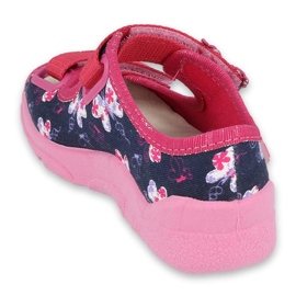 Scarpe per bambini Befado 869X145 blu navy rosa 2