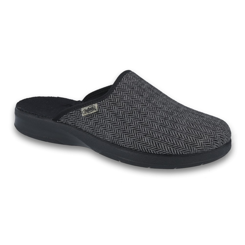 Scarpe da uomo Befado pu 548M024 nero grigio 1