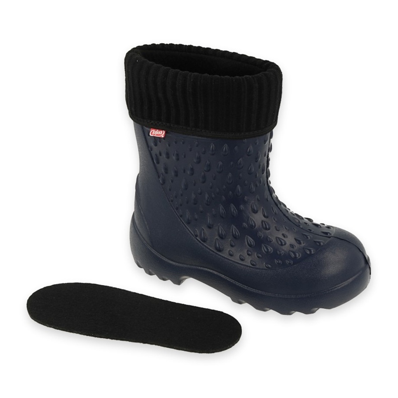 Scarpe per bambini Befado galosh-garnet 162P201 blu navy 2