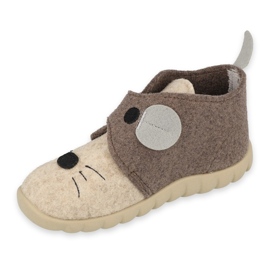 Scarpe per bambini Befado 526P106 beige grigio 1