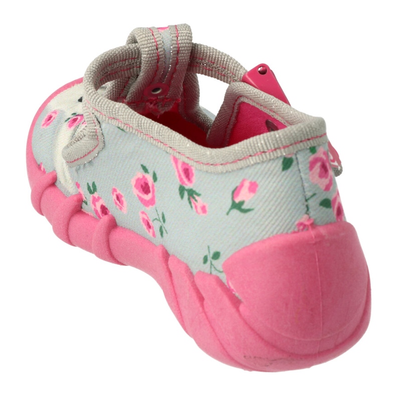 Scarpe per bambini Befado 110P425 rosa grigio 2