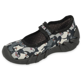 Slifori per bambini di Befado Specy 109p239 nero grigio 1