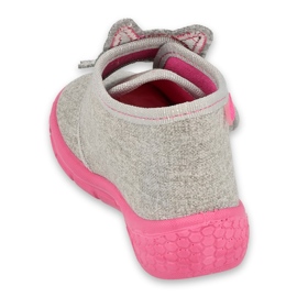 Scarpe per bambini Befado 538P053 rosa grigio 2