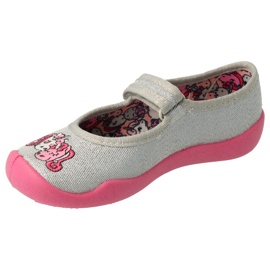 Scarpe per bambini Befado 114X464 argento grigio 1
