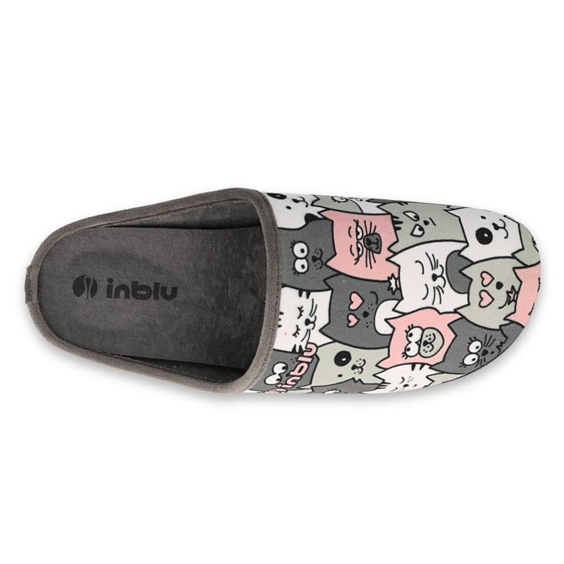 Scarpe da donna Befado 155D200 rosa grigio 1