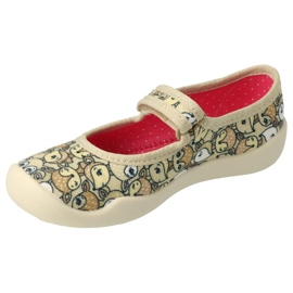 Scarpe per bambini Befado 114X467 beige marrone 1