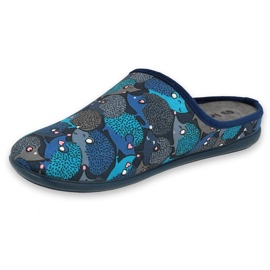 Scarpe da donna Befado 155D204 blu navy blu grigio 1