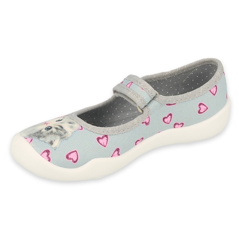Scarpe per bambini Befado 114X462 rosa grigio 2