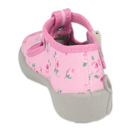 Scarpe per bambini Befado 213P130 rosa grigio 2