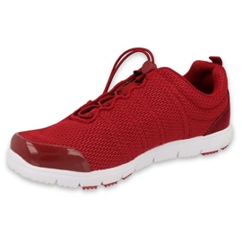 Scarpe da donna Befado 517D003 rosso 1