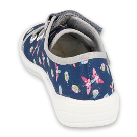 Scarpe per bambini Befado 251Y177 blu navy grigio 2