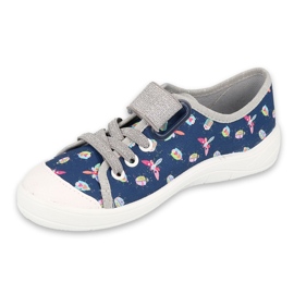 Scarpe per bambini Befado 251Y177 blu navy grigio 1