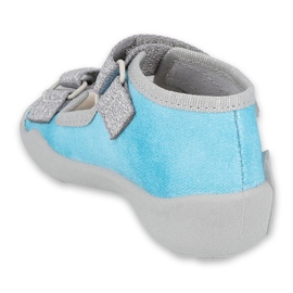 Scarpe per bambini Befado 342P035 blu argento 2