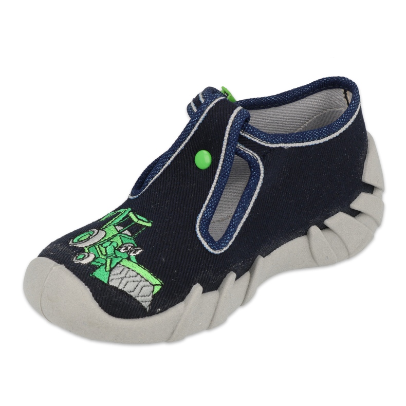 Scarpe per bambini Befado 110P430 nero verde 1