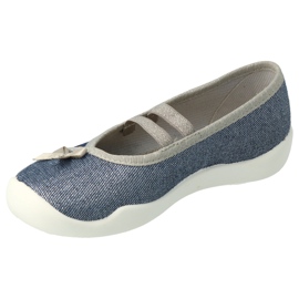 Scarpe per bambini Befado 116X294 blu navy grigio 2