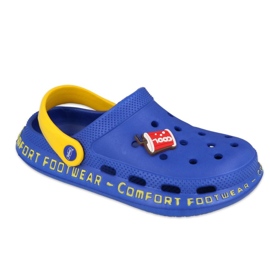 Pantofole in schiuma per bambini Befado - zaffiro 159Y101 blu 1