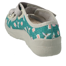 Scarpe per bambini Befado 869X166 grigio verde 2