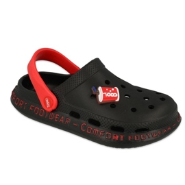 Pantofole in schiuma per bambini Befado - nere 159Y103 nero 1