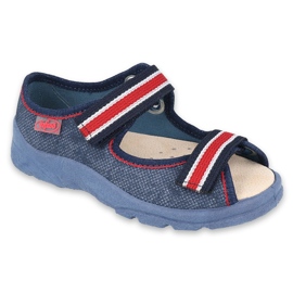 Scarpe per bambini Befado 869X160 rosso blu navy 1