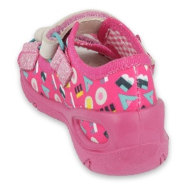Scarpe per bambini Befado pu 065P153 rosa 2