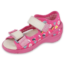 Scarpe per bambini Befado pu 065P153 rosa 1