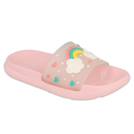 Pantofole in schiuma per bambini Befado - rosa 152Y004 1