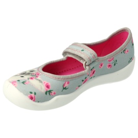 Scarpe per bambini Befado 114X458 rosa grigio 1