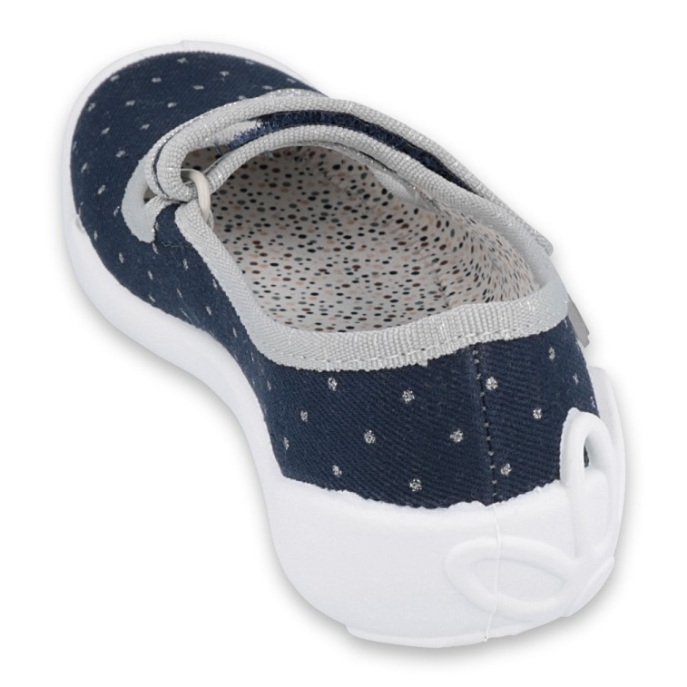 Scarpe per bambini Befado 114Y412 blu navy grigio 2