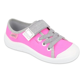 Scarpe per bambini Befado 251X171 rosa grigio 1