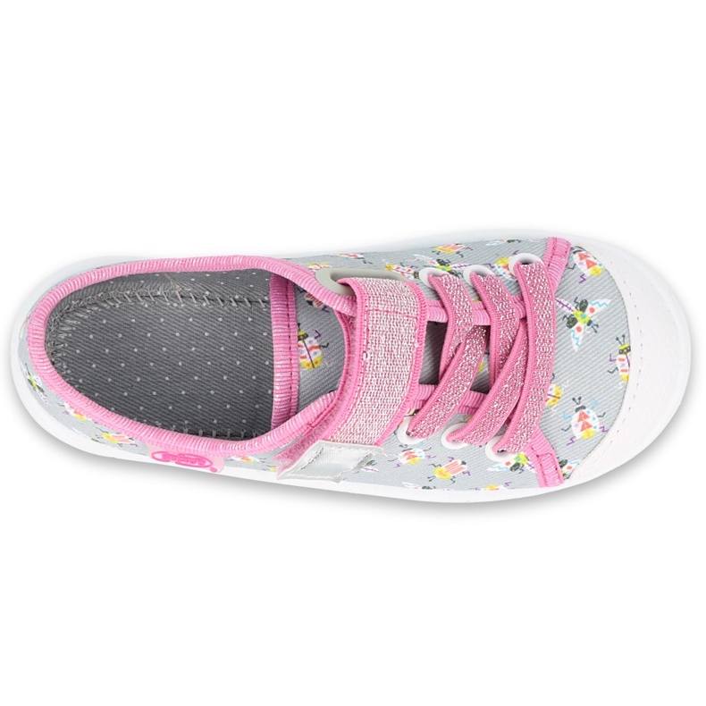 Scarpe per bambini Befado 251X172 rosa grigio 2