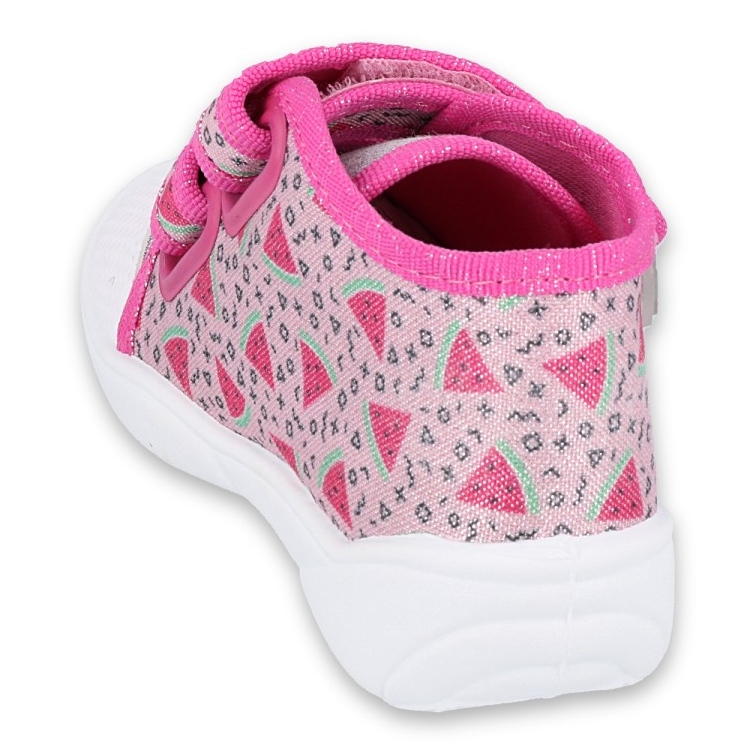 Scarpe per bambini Befado 212P072 rosa grigio 2
