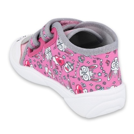 Scarpe per bambini Befado 212P070 rosa grigio 2