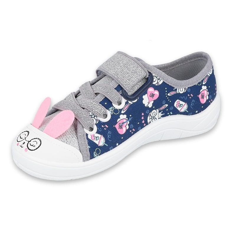 Scarpe per bambini Befado 251X169 blu navy rosa grigio 1