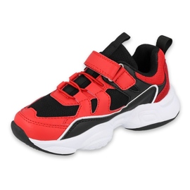 Scarpe per bambini Befado 516X068 nero rosso 1