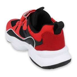 Scarpe per bambini Befado 516X068 nero rosso 2