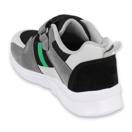 Scarpe per bambini Befado 516Y075 nero grigio 2