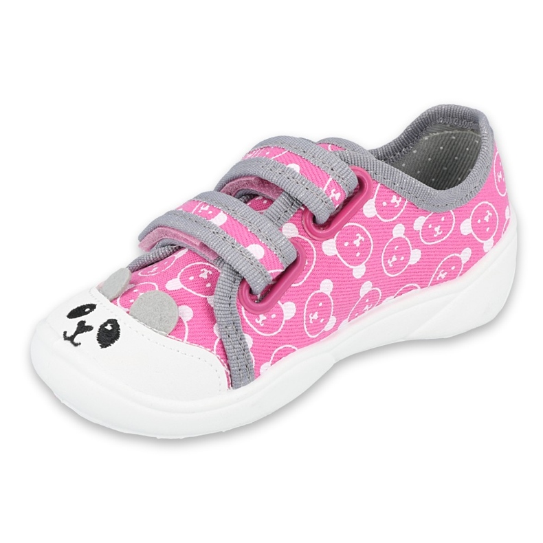 Scarpe per bambini Befado 907P131 rosa grigio 1