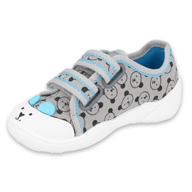 Scarpe per bambini Befado 907P129 nero blu grigio 1