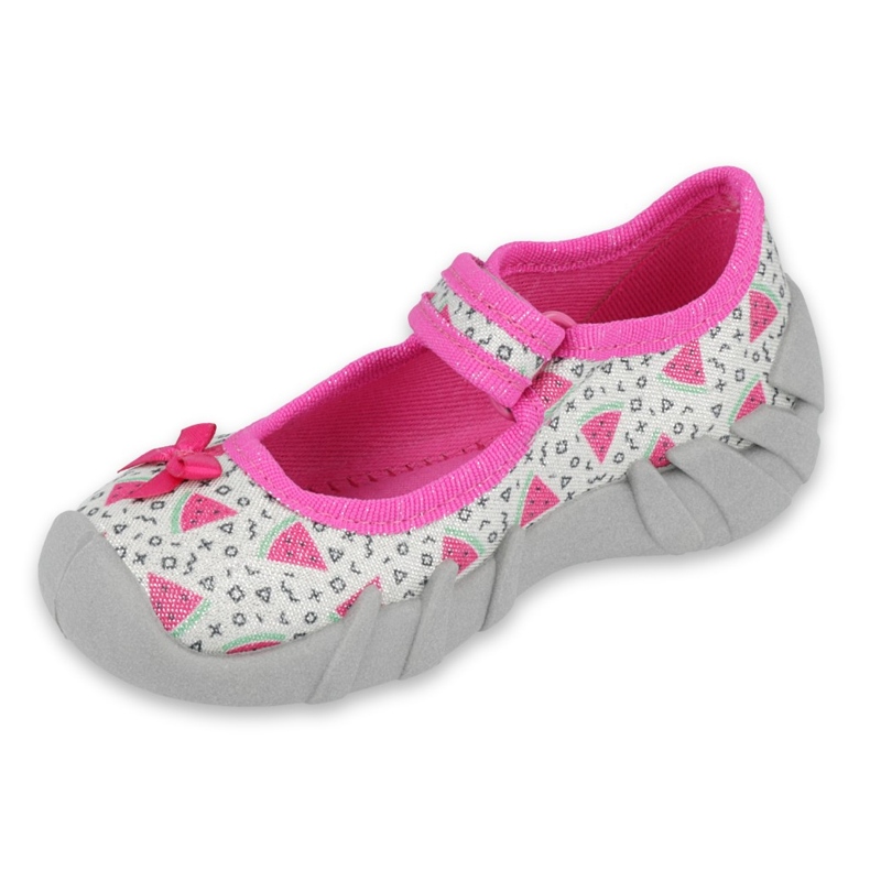 Scarpe per bambini Befado 109P216 rosa grigio 1