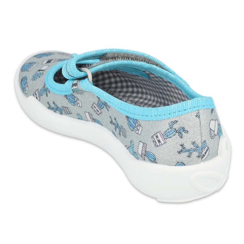 Scarpe per bambini Befado 114X441 blu grigio 2