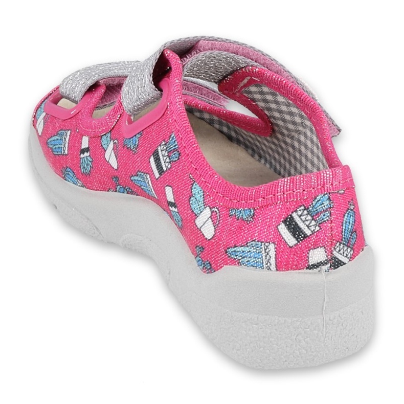 Scarpe per bambini Befado 869X152 rosa grigio 2