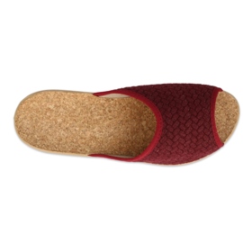 Scarpe da donna Befado pu 254D129 rosso 1