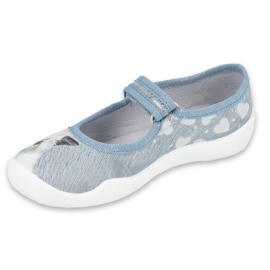 Scarpe per bambini Befado 114X439 blu grigio 1