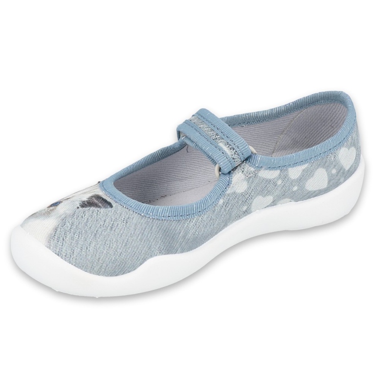 Scarpe per bambini Befado 114X439 blu grigio 1