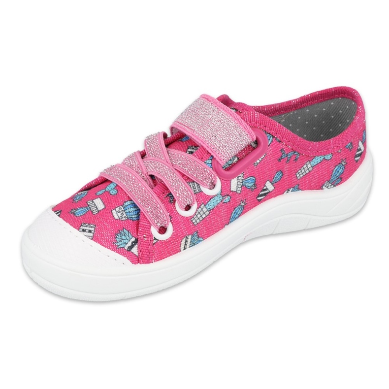 Scarpe per bambini Befado 251X167 rosa d'argento 1